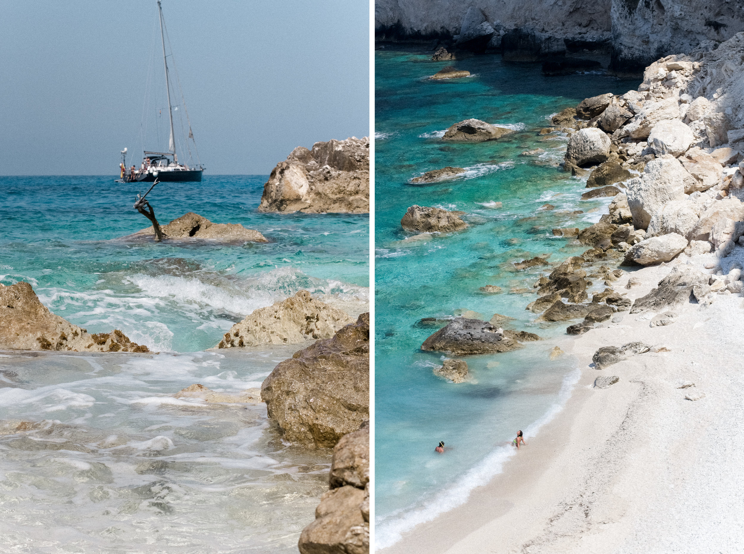 secret beach on Paxos island | Paxos Island Greece Travel Photos 