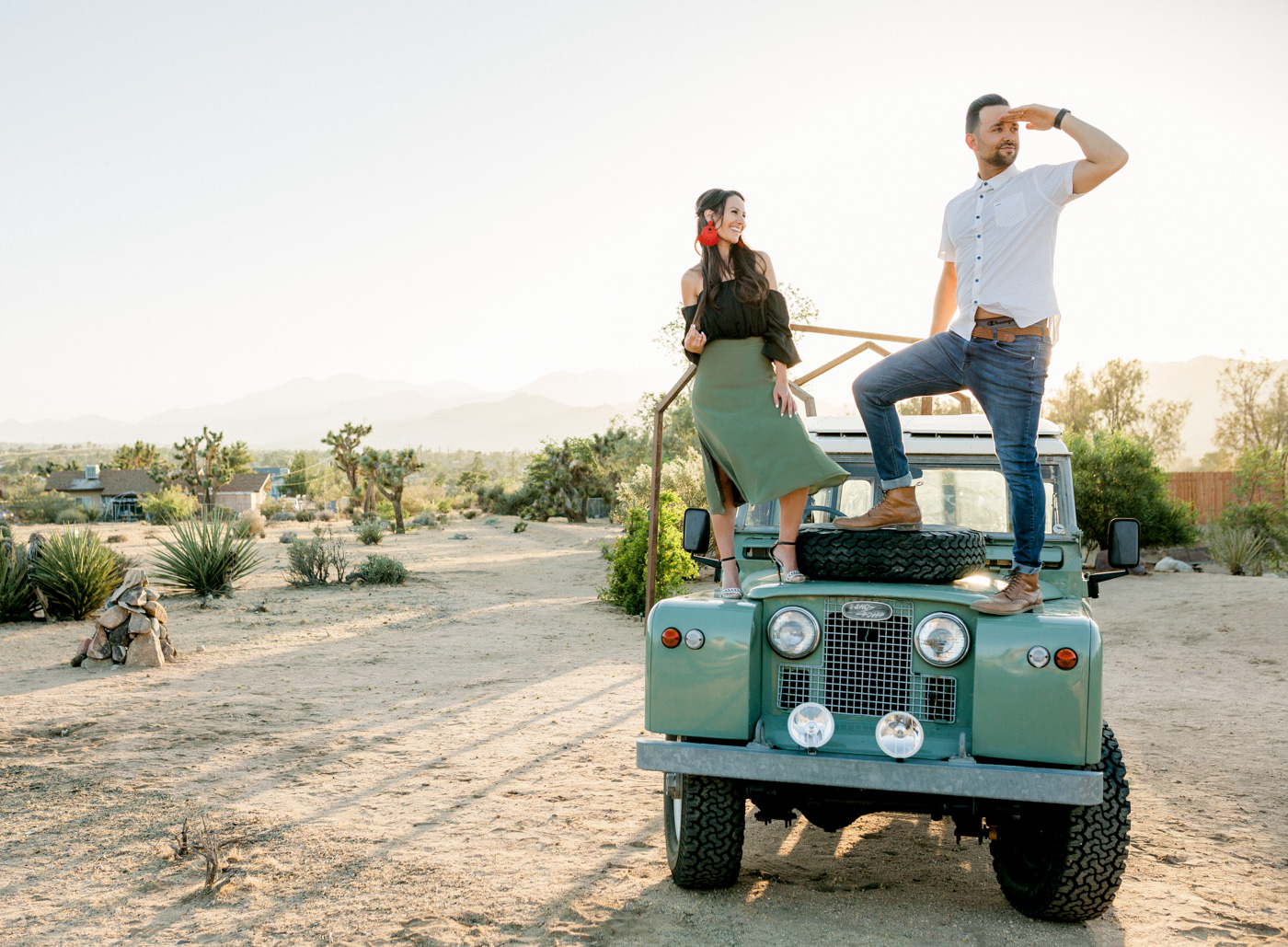 Joshua Tree Engagement Photos