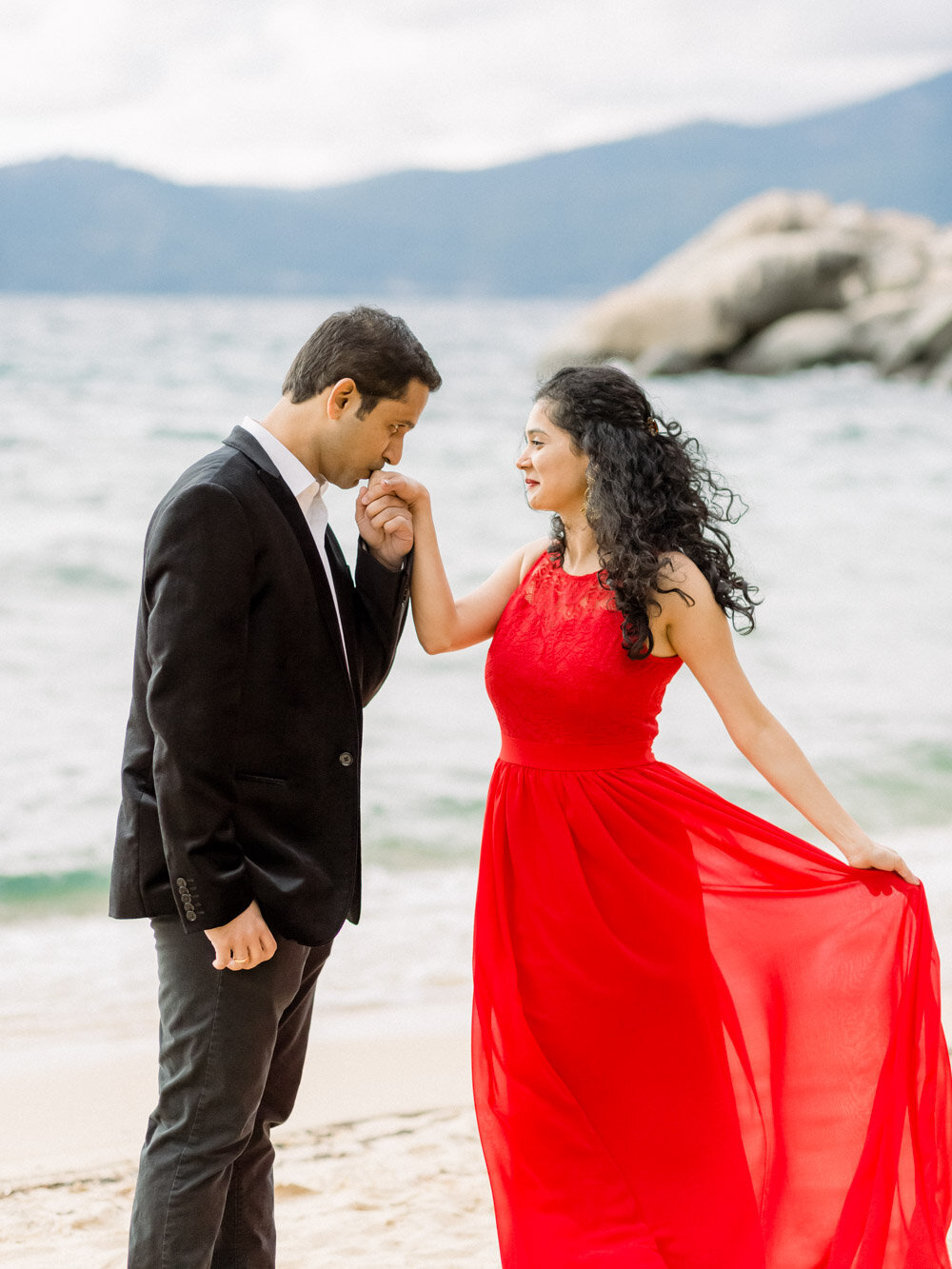 Lake Tahoe Engagement Photos