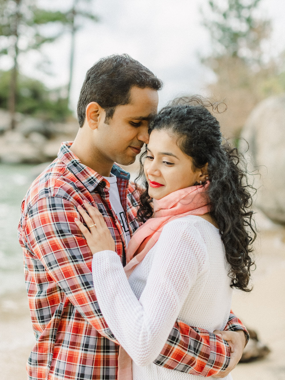 Indian Couple Engagement in Lake Tahoe 