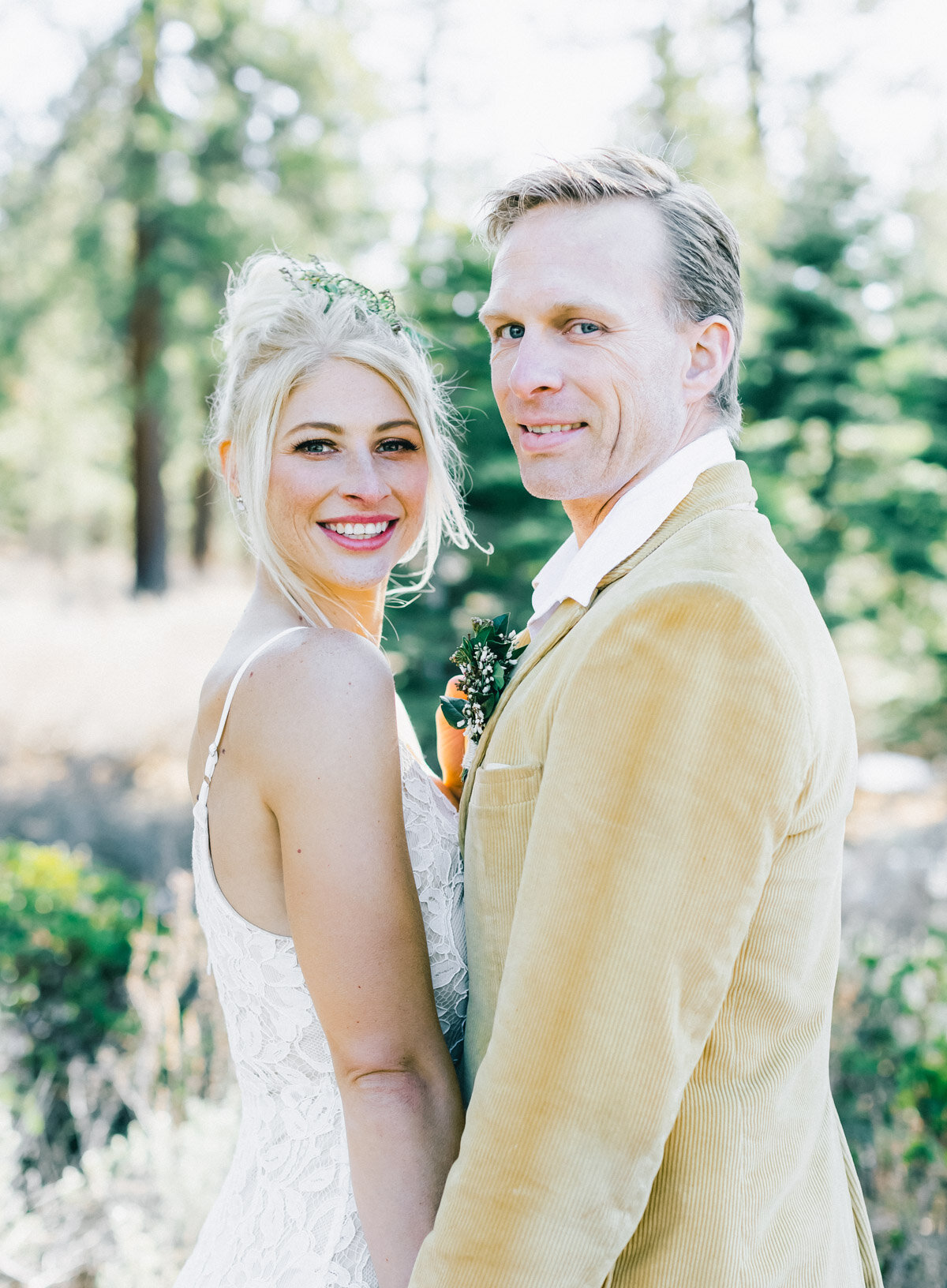 Lake Tahoe Bride and Groom