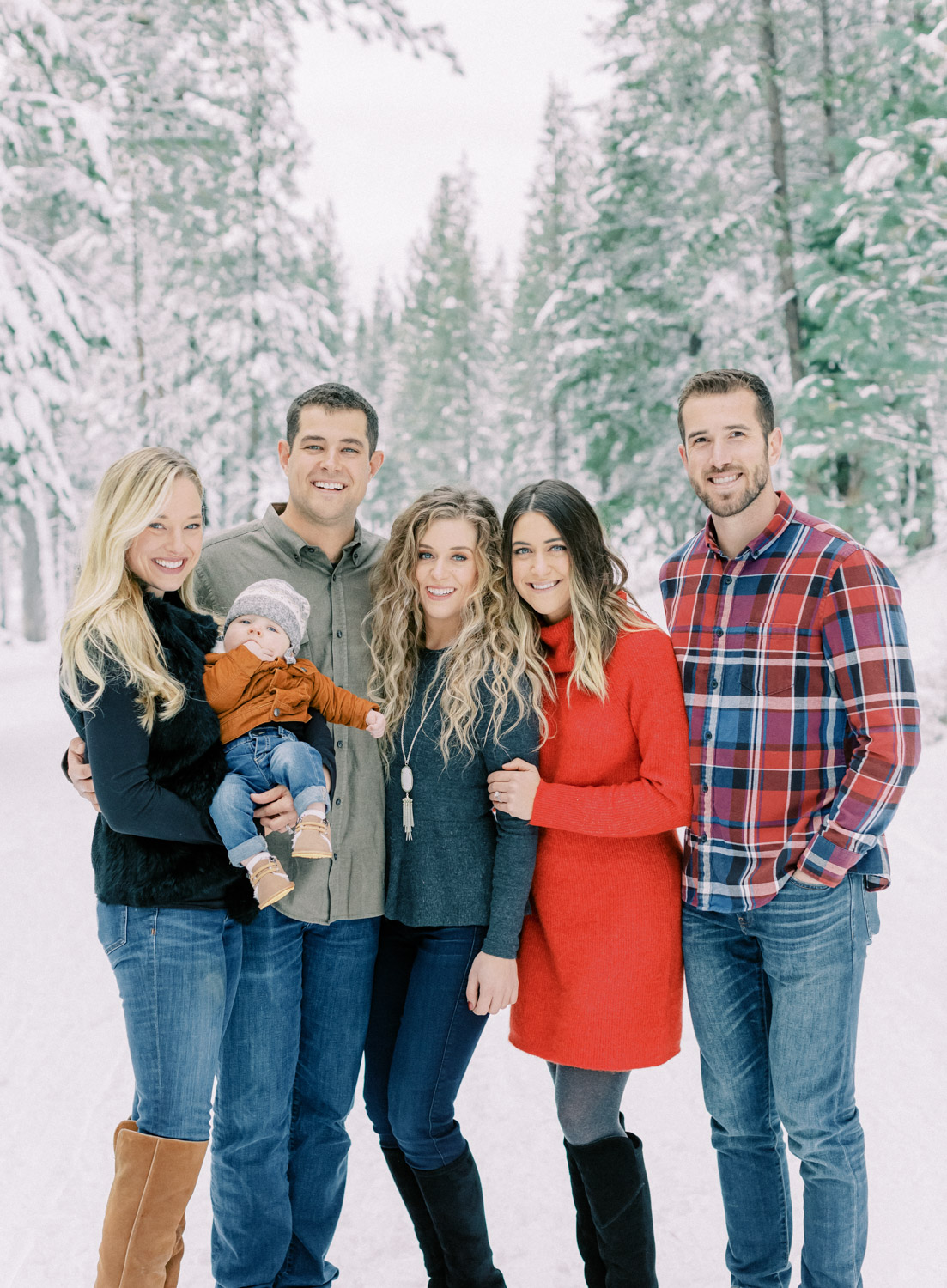 Lake Tahoe Winter Family Photos