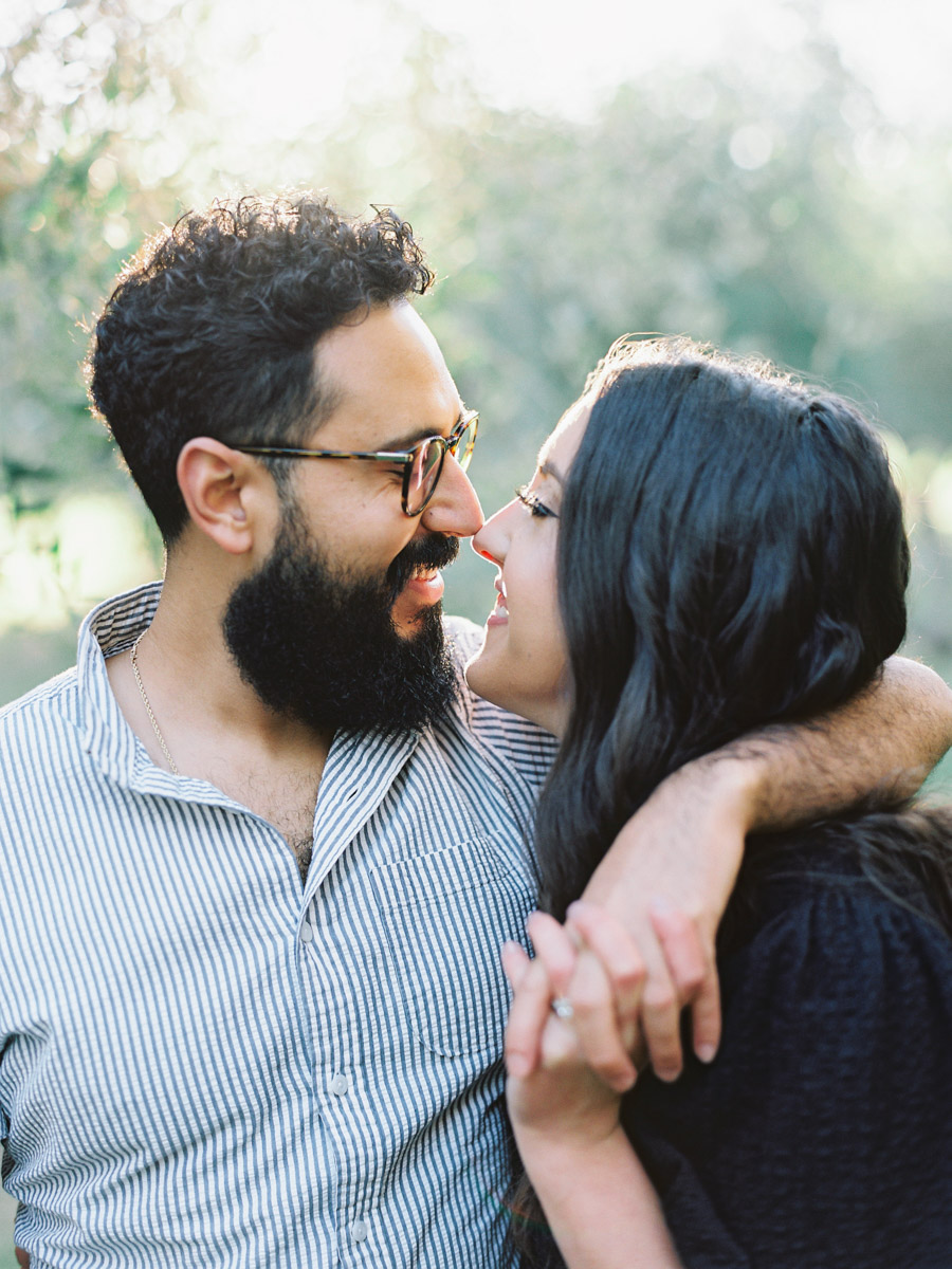 Olive Grove Engagement Photos in Napa Valley. Napa Valley Film Wedding Photographer