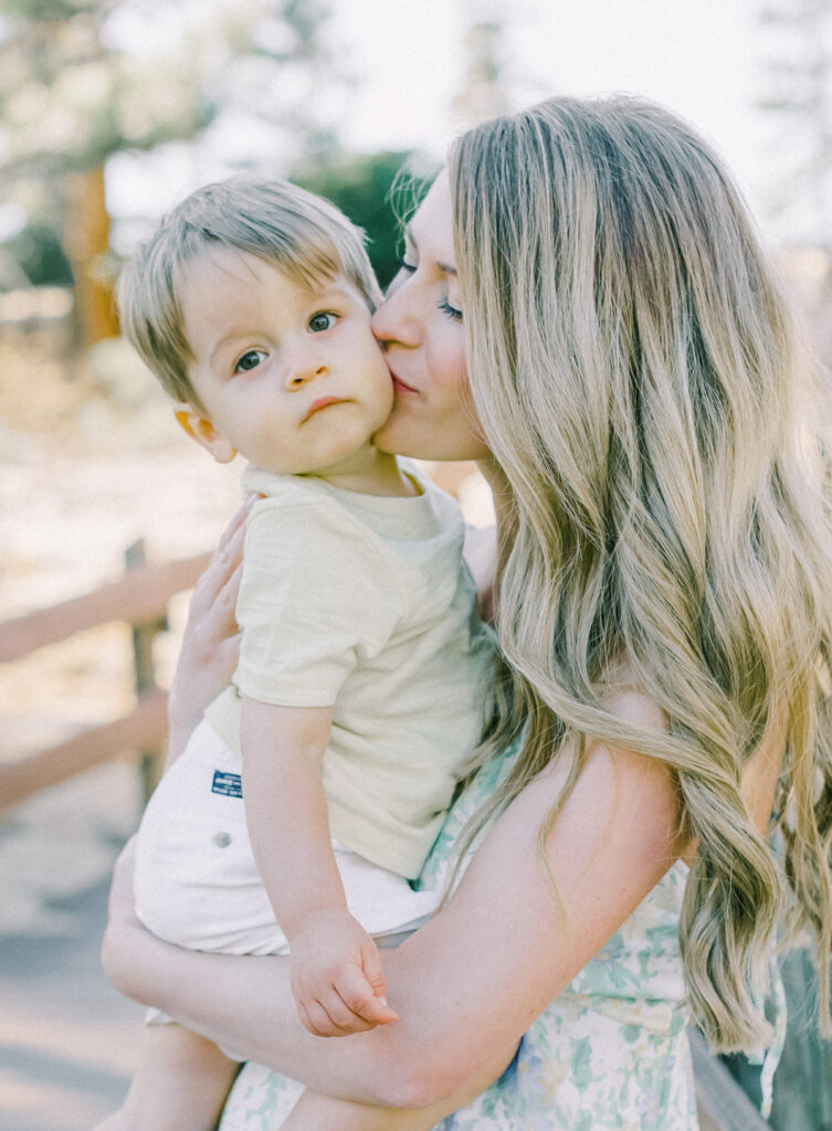 Lake Tahoe Family Photo Session on the Beach