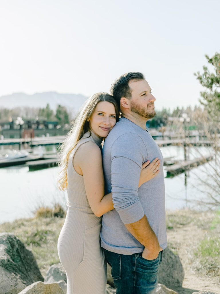 Lake Tahoe Fall Engagement Photos