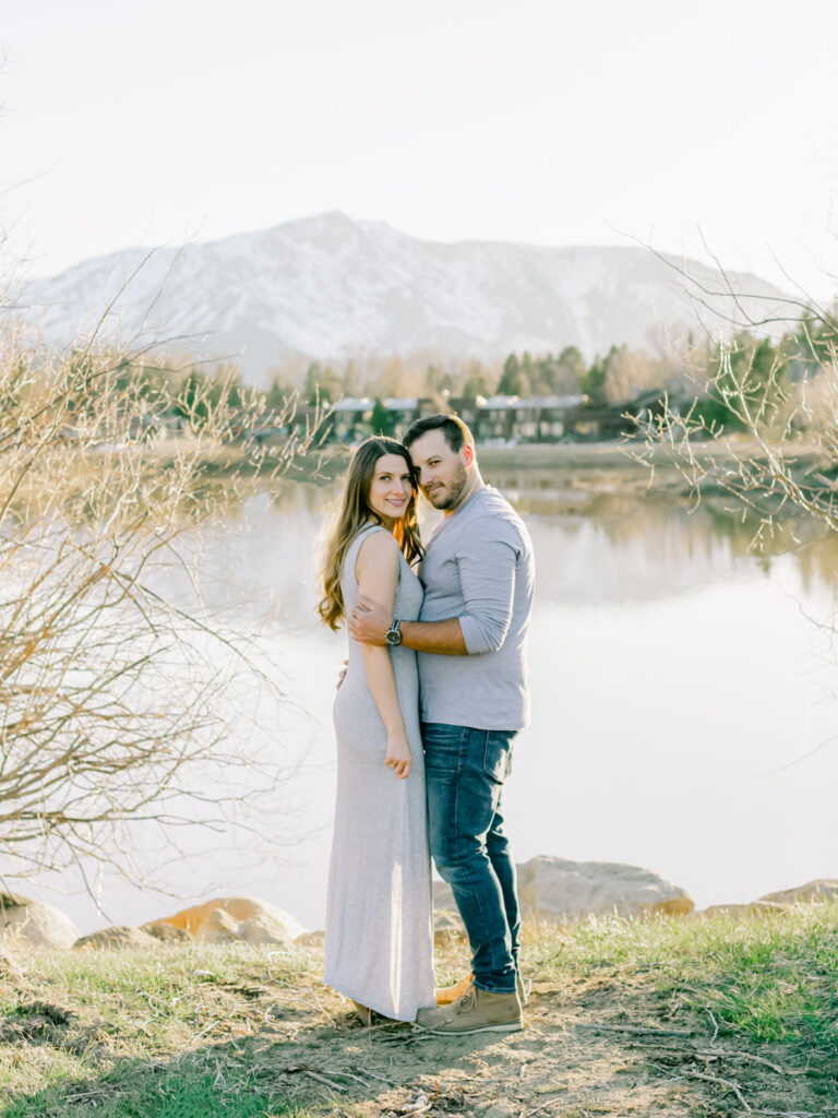 Lake Tahoe Fall Engagement Photos