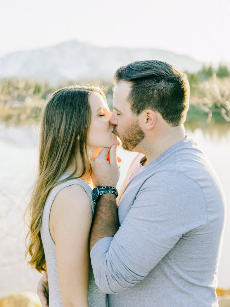 Fall engagement in Lake Tahoe 