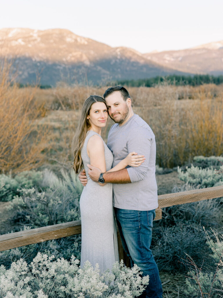 Lake Tahoe Fall Engagement Photos