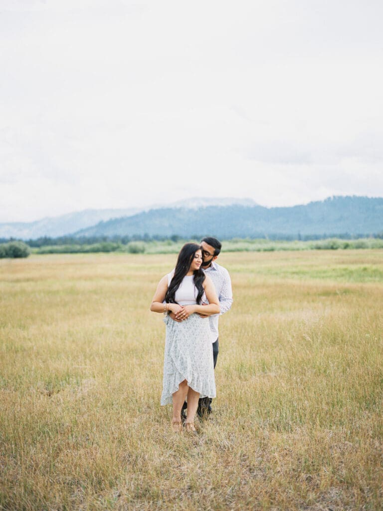 A Perfect Surprise Lake Tahoe Mountain Engagement by Lake Tahoe Proposal Photographer