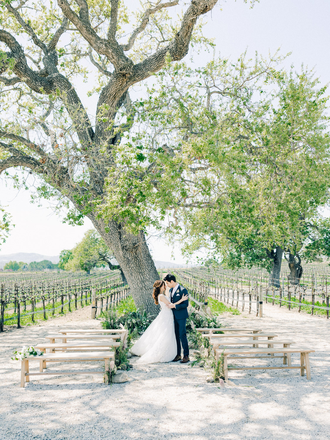 Intimate Vineyard Wedding at Sunstone Winery. Santa Ynez Wedding Photographer