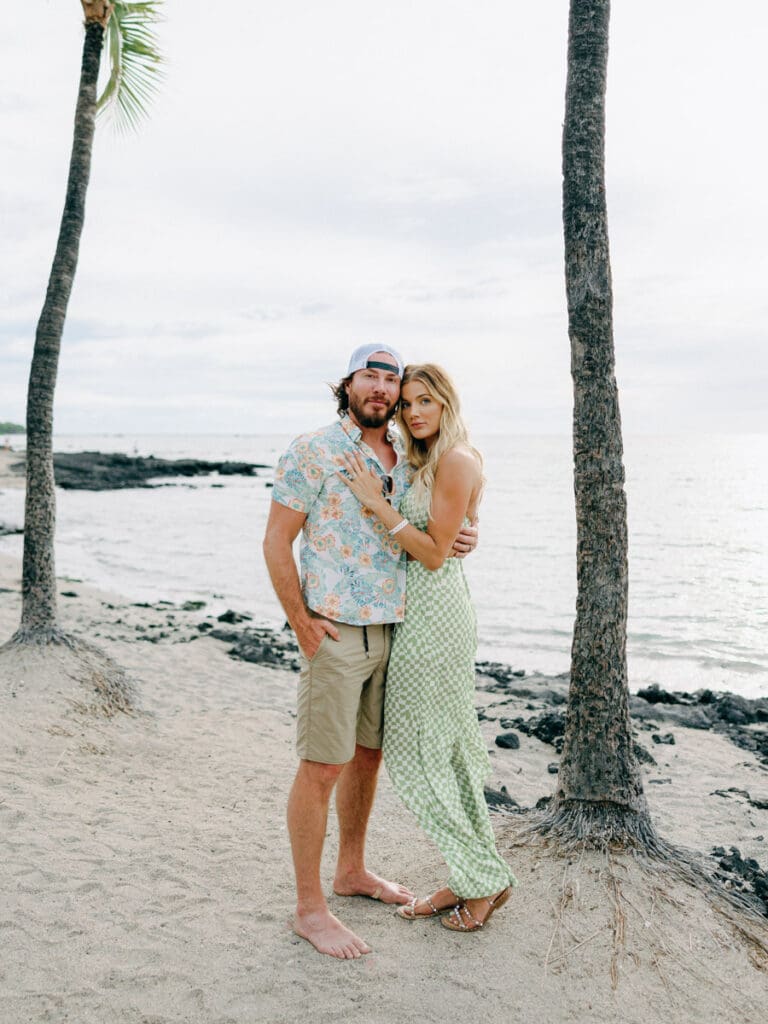 Hawaii Kona Big Island Engagement Photo Session. Hawaii wedding photographer photos.