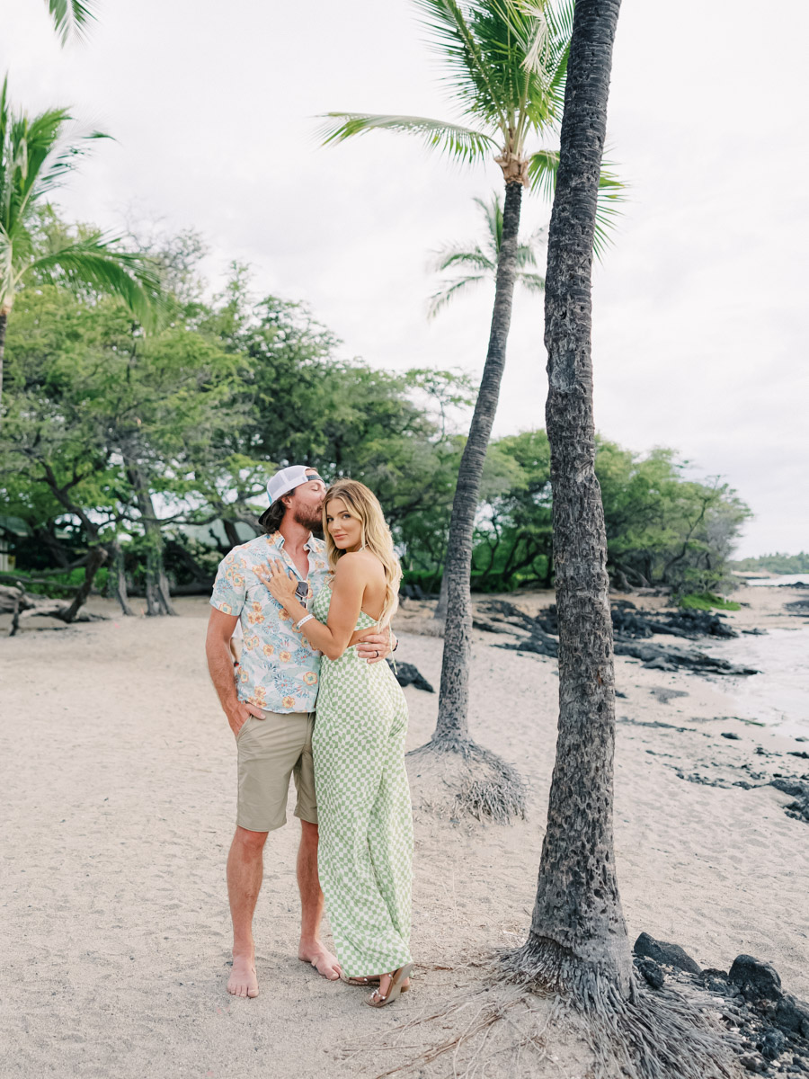 Hawaii Kona Big Island Engagement Photo Session. Hawaii wedding photographer photos.