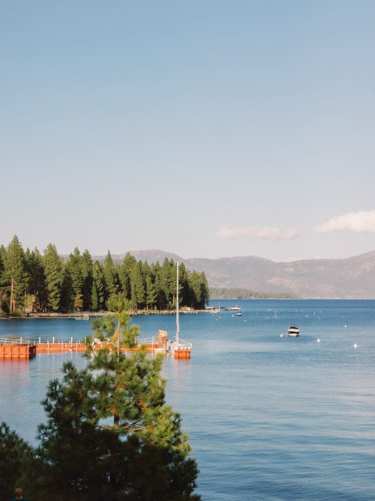 Views from Gar Woods Grill & Pier in Lake tahoe 