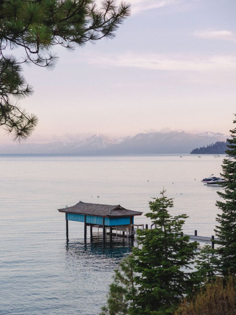 Views from Gar Woods Grill & Pier in Lake tahoe 