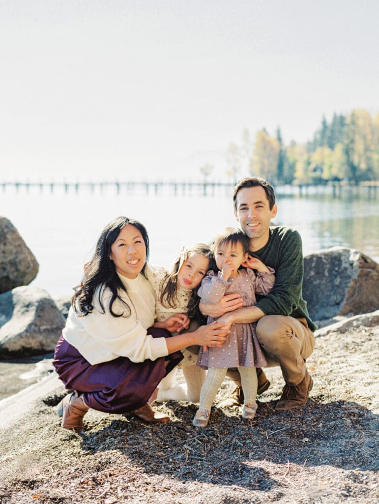 stunning Lake Tahoe Family Photo session