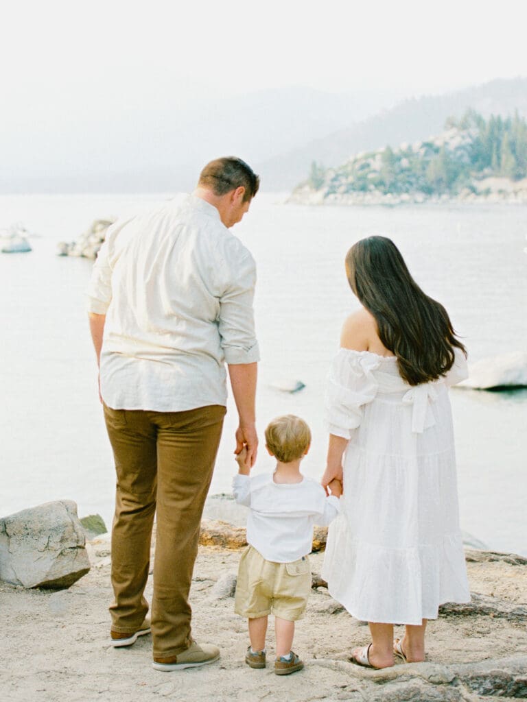 Lake Tahoe Family Photos on film