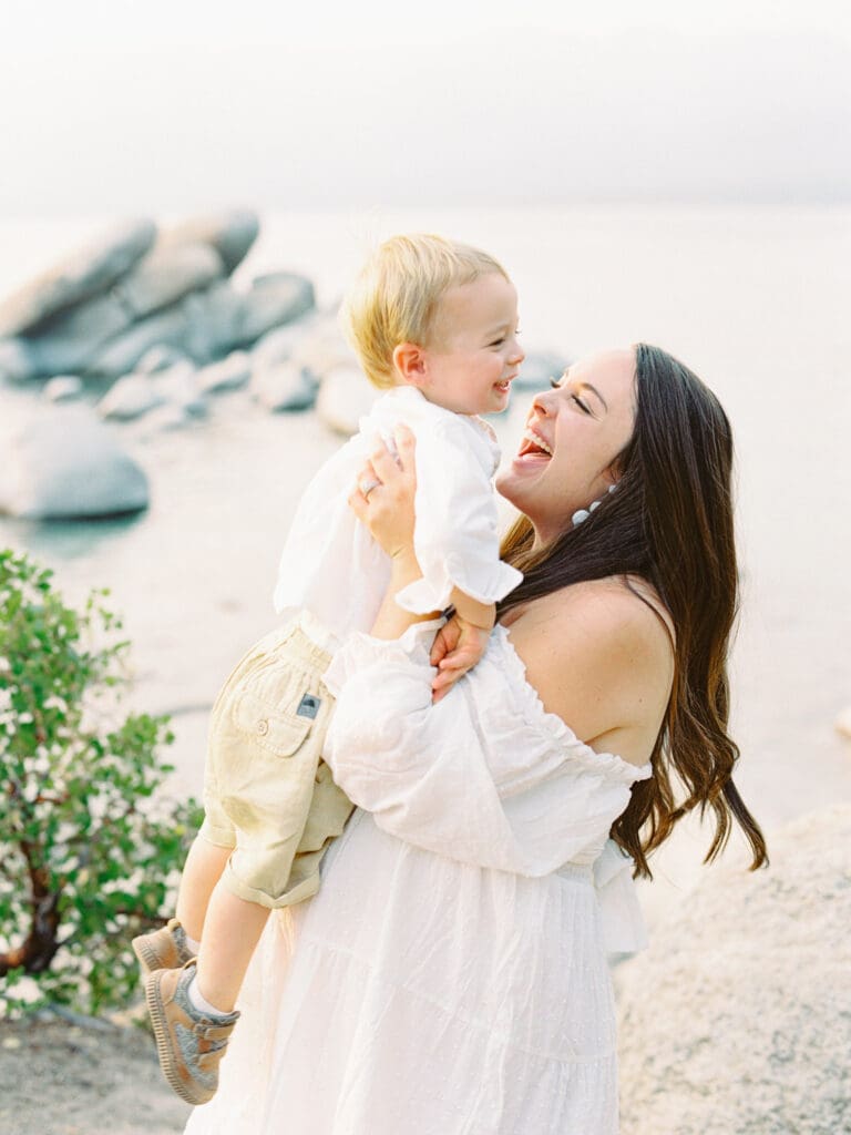 Lake Tahoe film family and maternity photographer