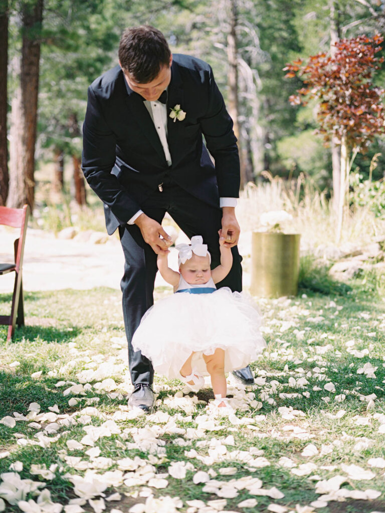 Lake Tahoe Dancing Pines Wedding ceremony