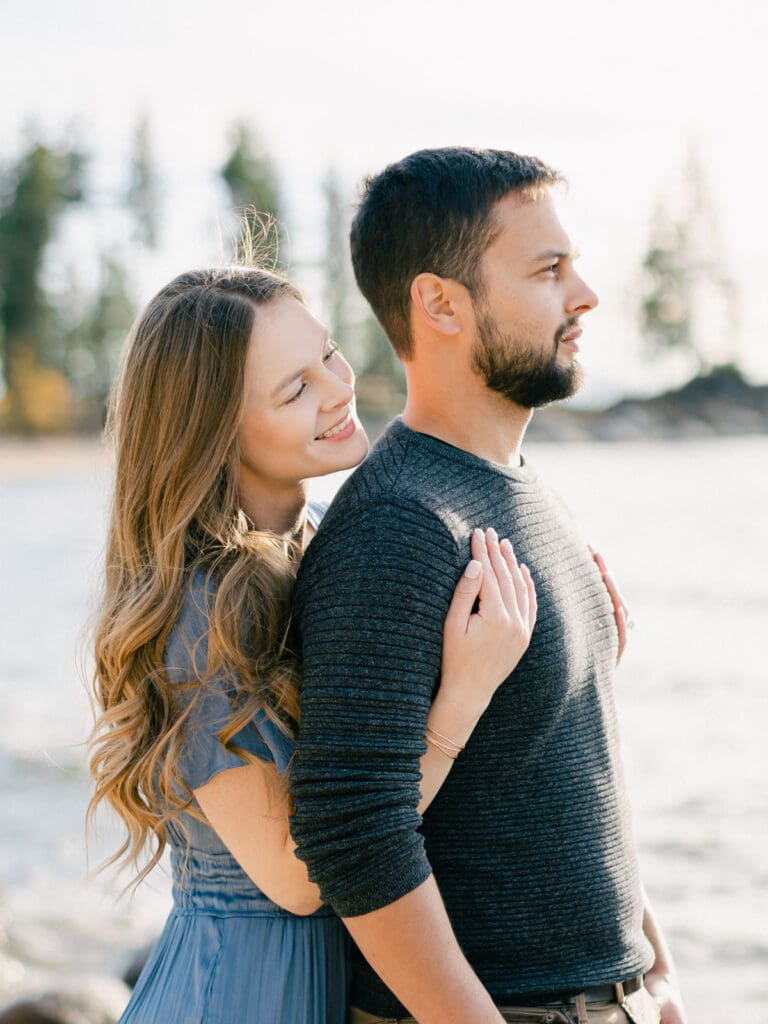 Lake Tahoe Engagement Photographer 