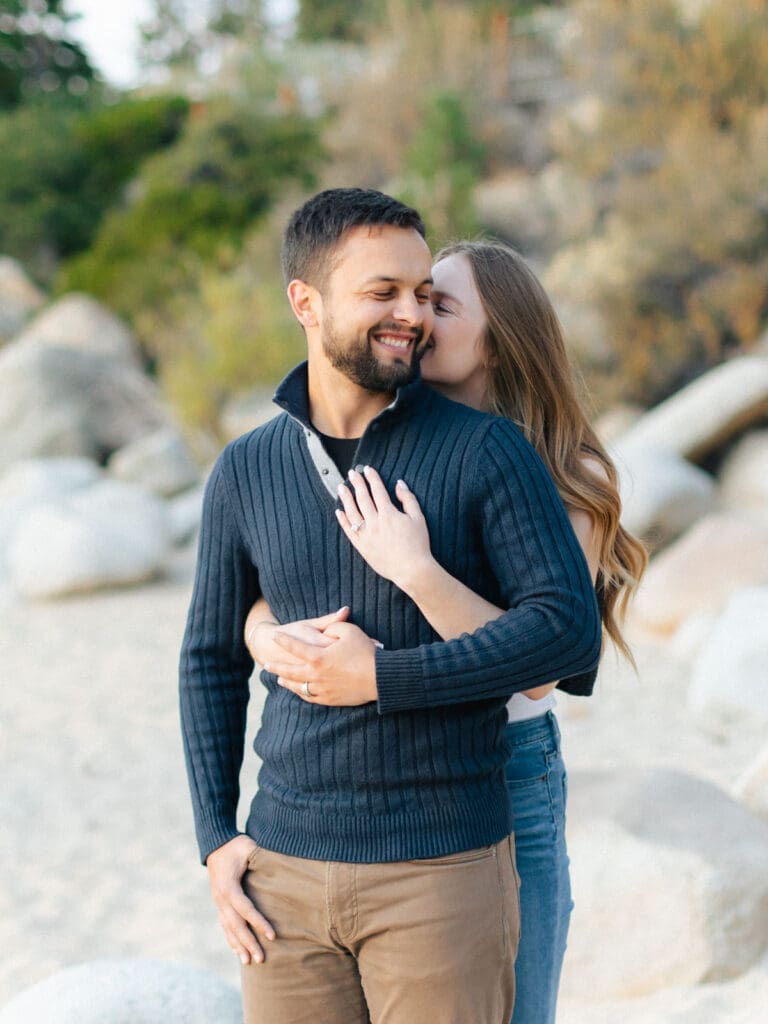 a guide to Stunning Lake Tahoe Engagement Photos 