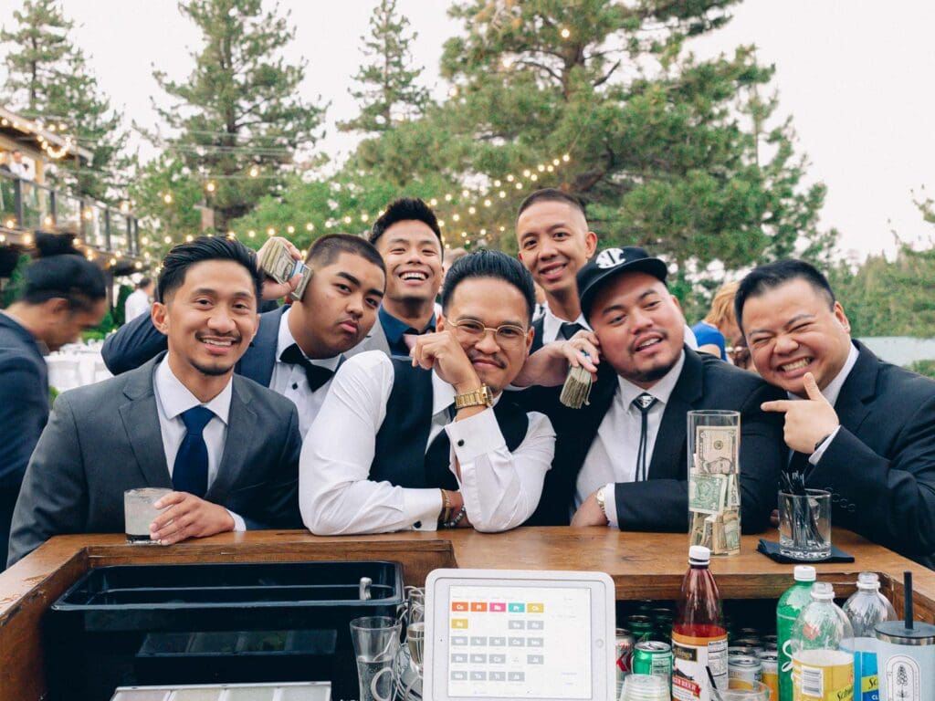 Wedding reception at Tannenbaum Lake Tahoe